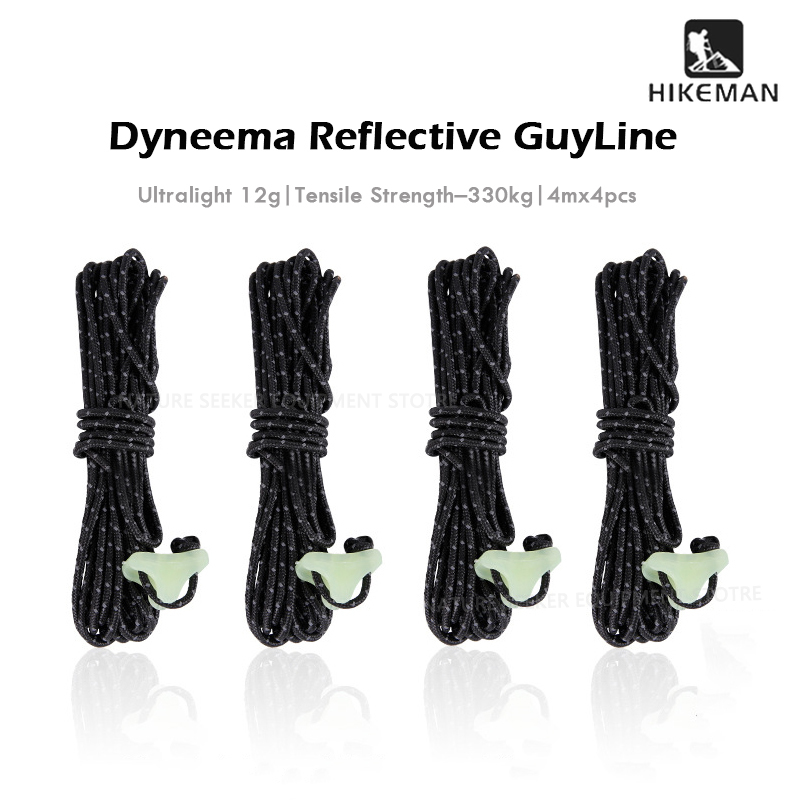 Outdoor Camping Guy - HIKEMAN - Juego de 4 Cuerdas