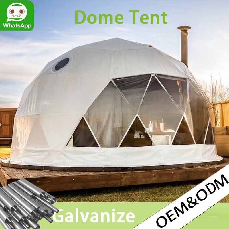 Outdoor Camping And Glamping - Carpa esférica geodésica de lujo personalizable,