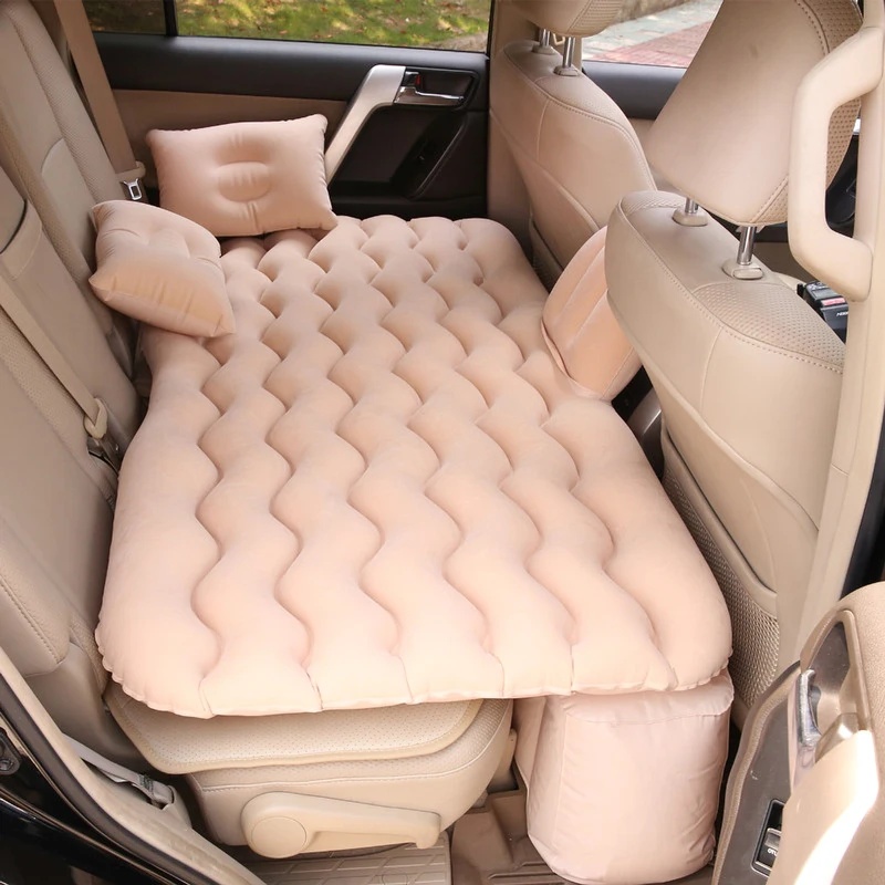 Camp Pillow Compressible - Colchón Inflable Universal para Asiento Trasero