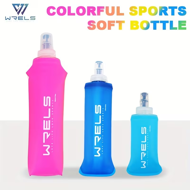 Collapsible Water Bottle - Botella de Agua Deportiva Portátil WRELS,