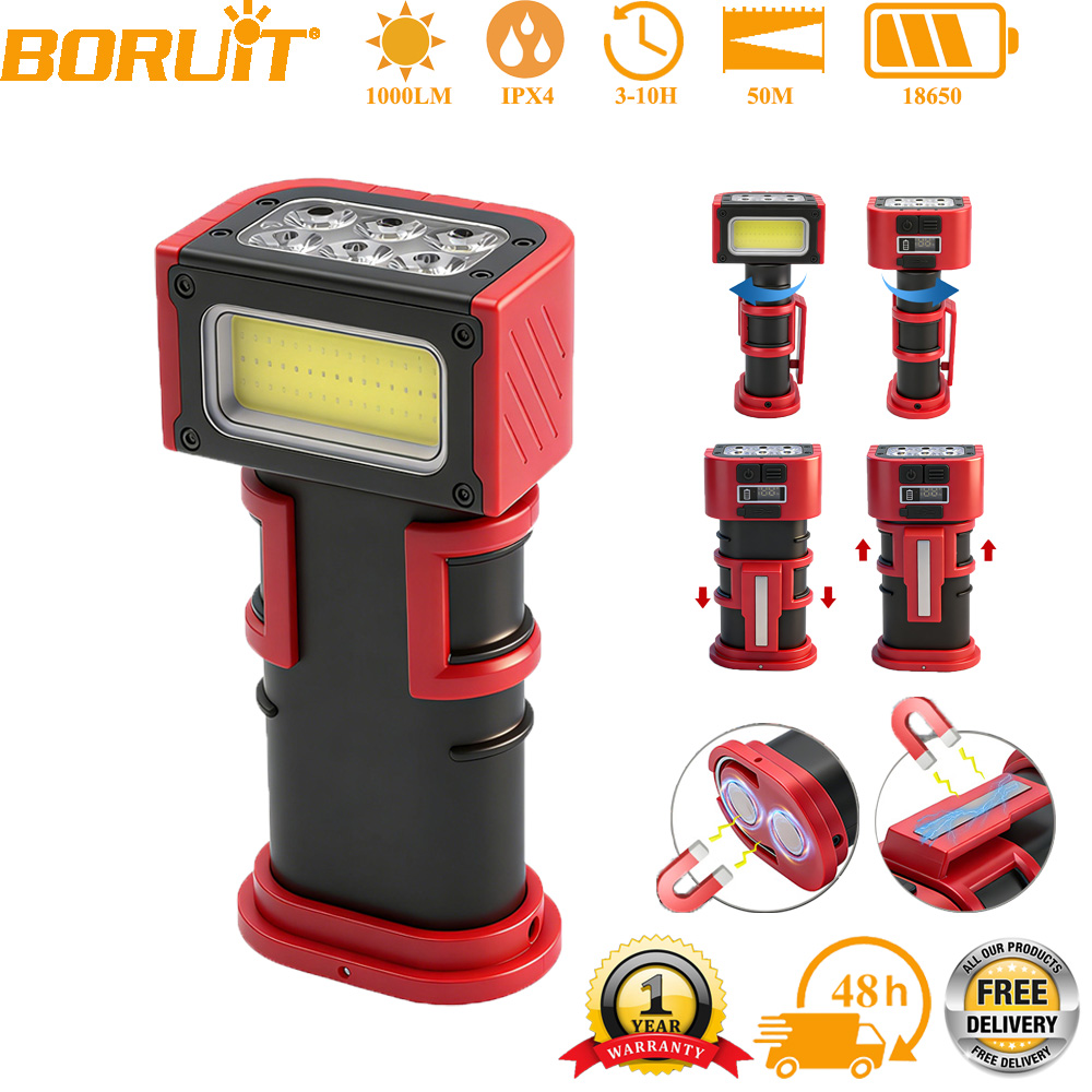 Outdoor Camping Lamp - Lámpara de Trabajo LED COB BORUiT