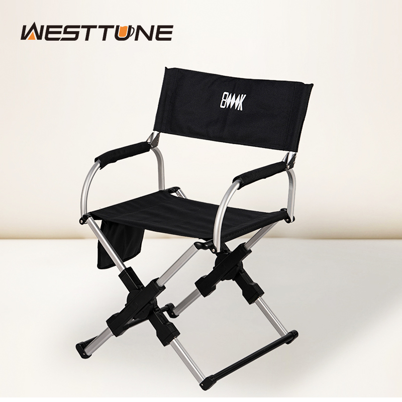 Outdoor Camping Loveseat - Silla de director plegable para exteriores,