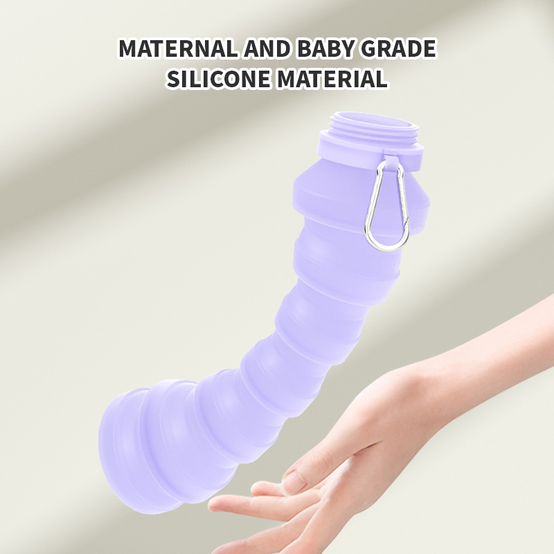 Collapsible Water Bottle - Botellas de Agua Plegables de Silicona,