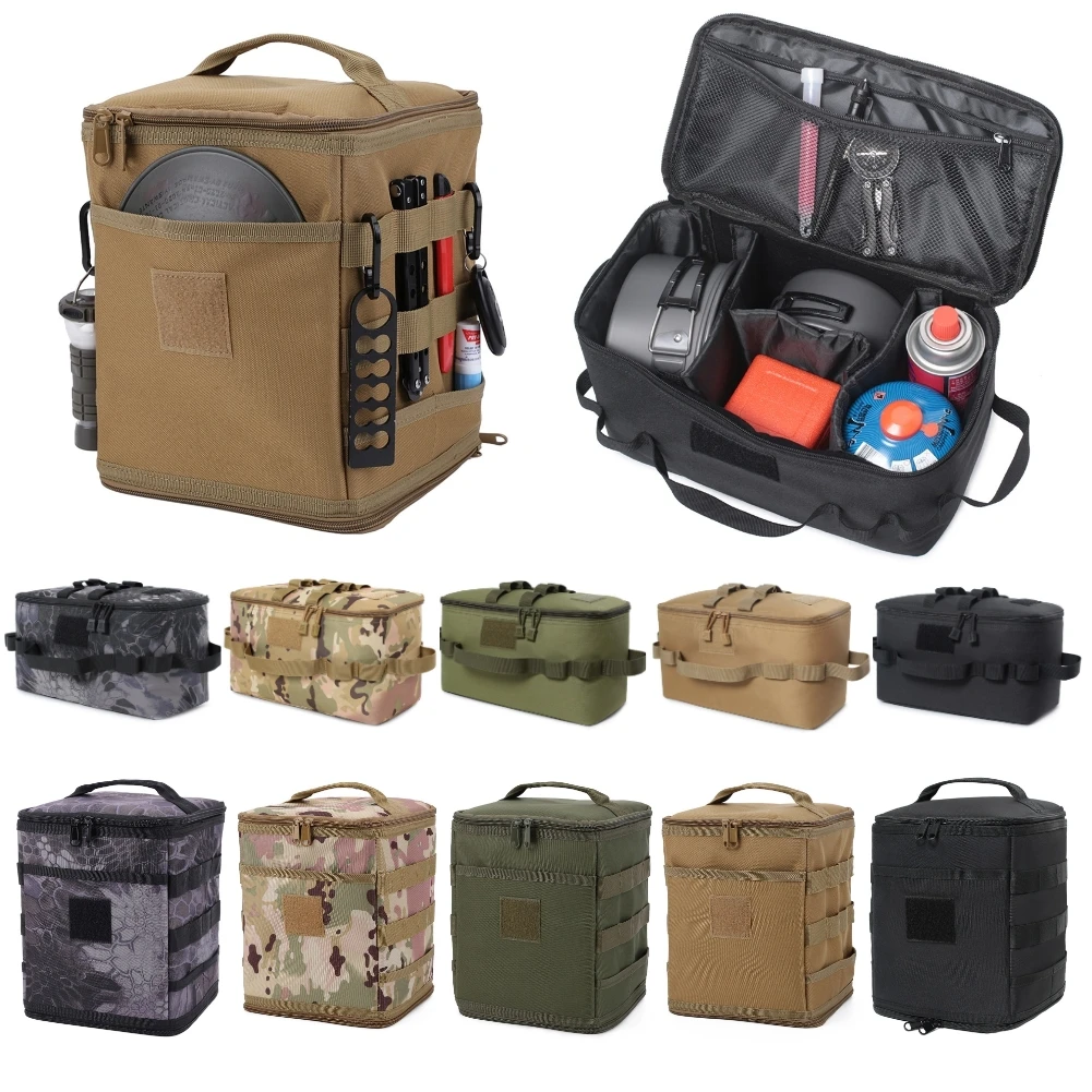 Outdoor Camping Utensils - Bolsa táctica, bolsa de almacenamiento para