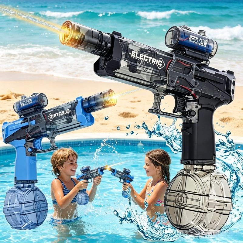 Outdoor Camping Games For Kids - Pistolas de Agua Eléctricas de Fuego