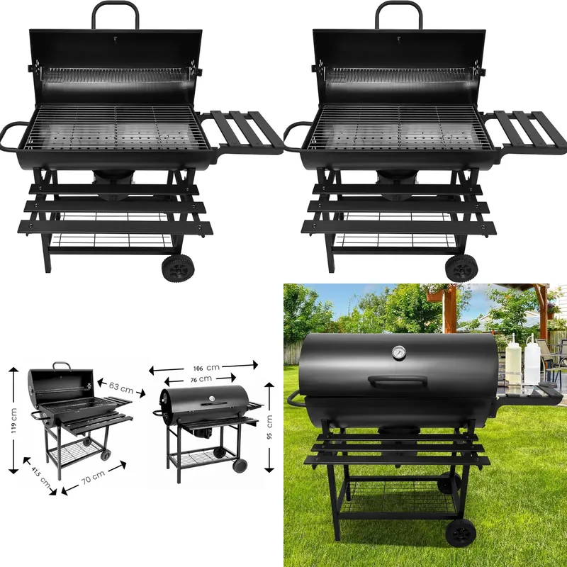 Outdoor Camping Wood Burning Stove - Brasero Plegable para Exteriores, Parrilla para