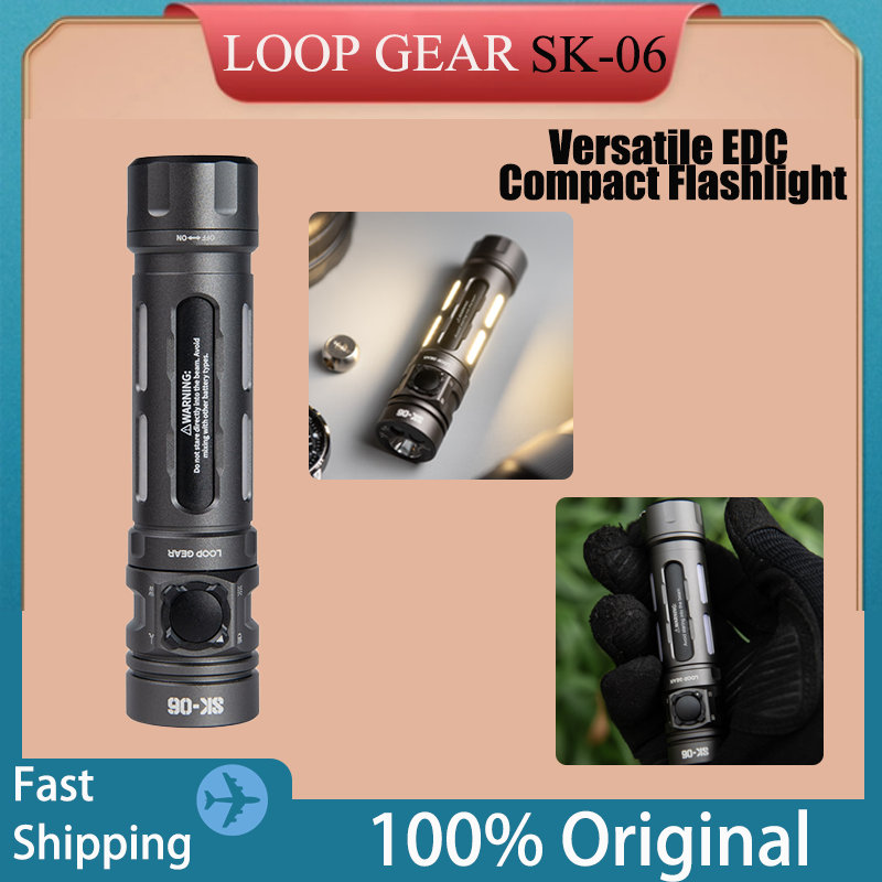 Outdoor Camping Gear Brands - Linterna Multifunción Portátil LOOP GEAR SK-06,