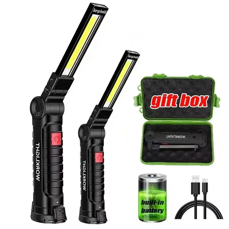 Outdoor Camping Lamp - Linterna Portátil de Mano, Recargable por