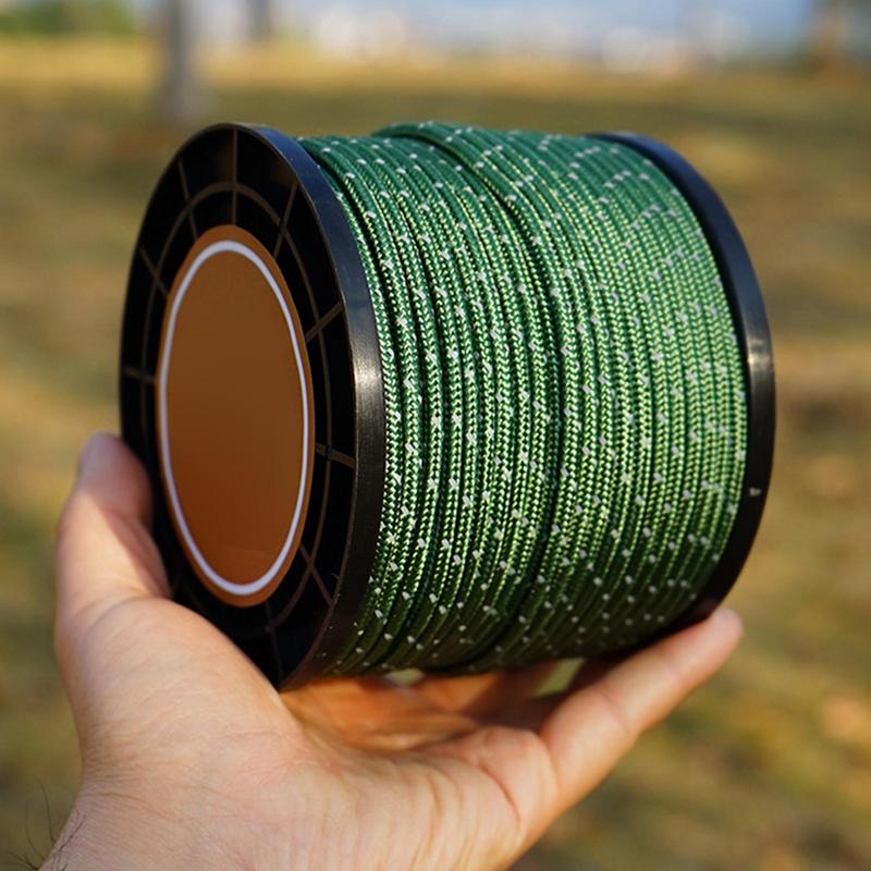 Outdoor Camping Guy - Cuerda reflectante de paracord para tienda