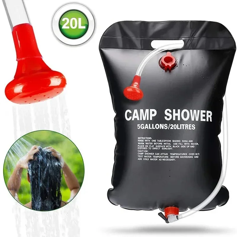 Outdoor Camping Utensils - Bolsa de ducha al aire libre