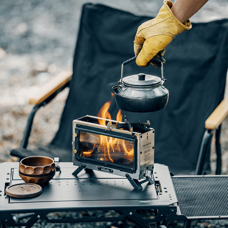 Outdoor Camping Wood Burning Stove - Estufa de Leña Portátil Goout Springhill,