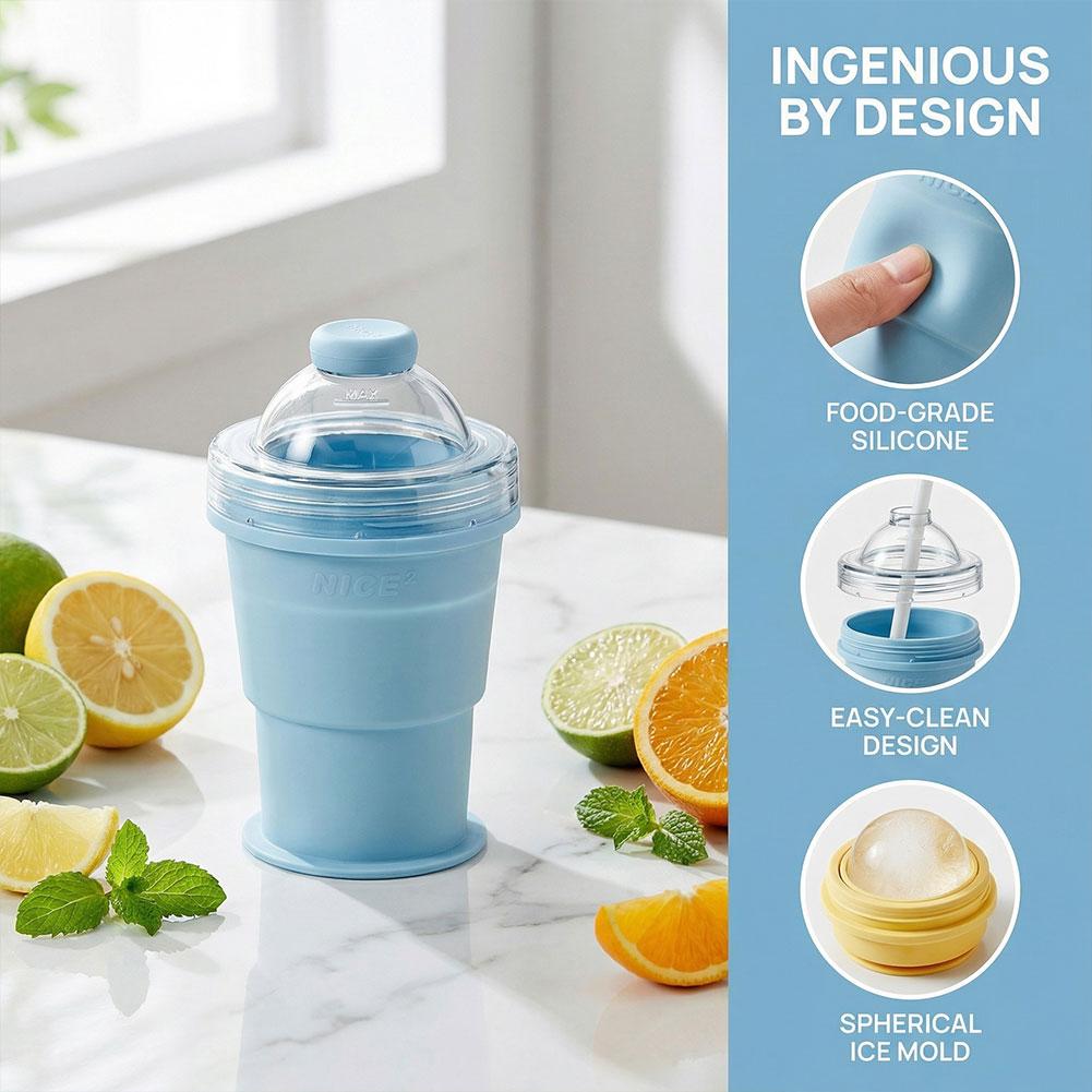 Outdoor Camping Food - Botella de agua 2 en 1