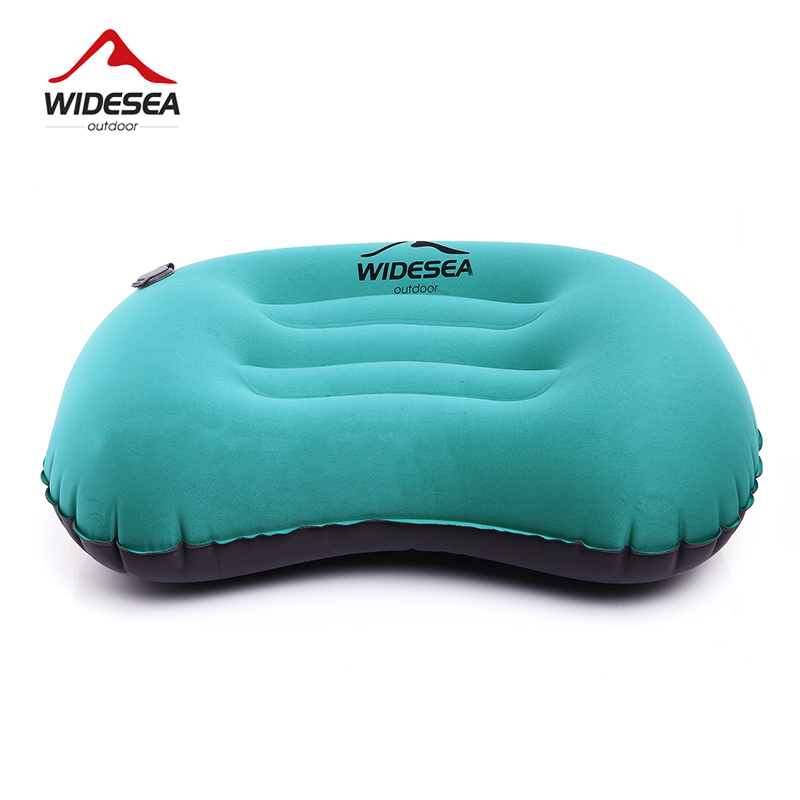 Camp Pillow Compressible - Widesea-almohada inflable portátil, equipo de Camping,
