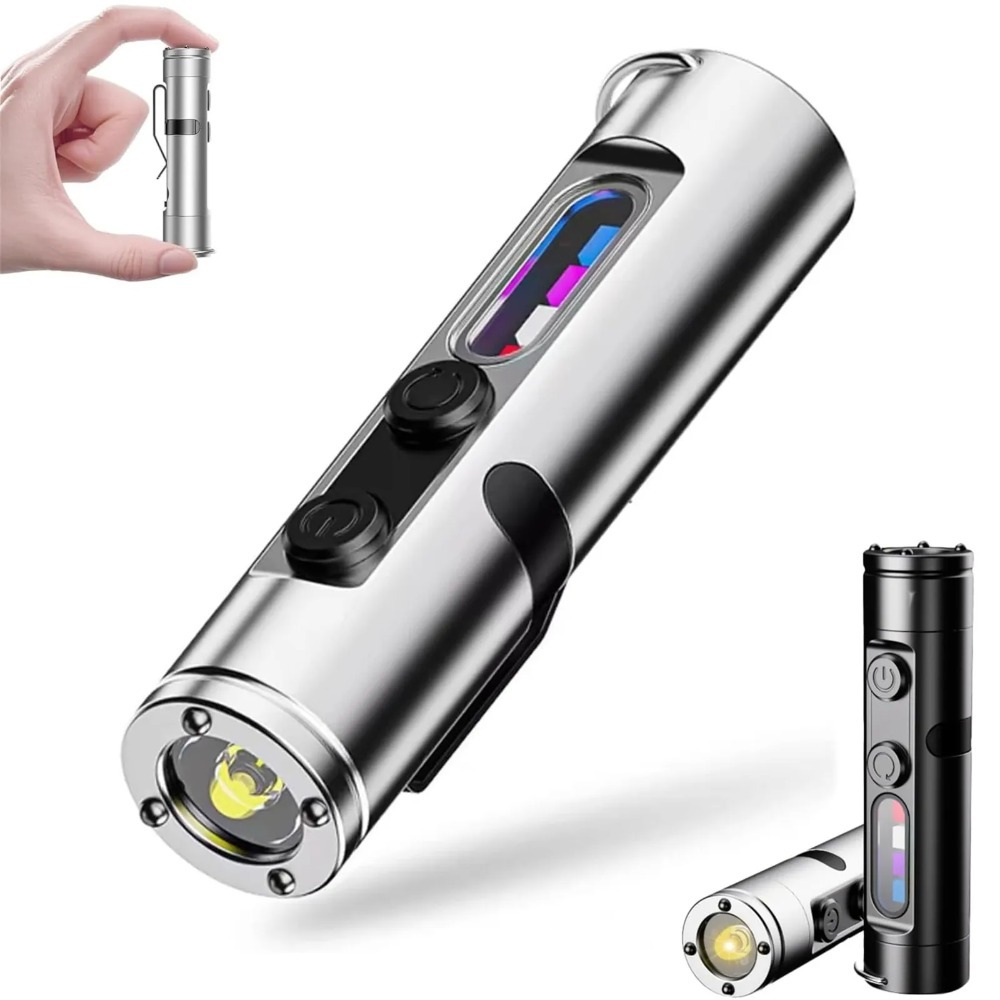Outdoor Camping Lamp - Linterna LED Mini Portátil EDC, Recargable