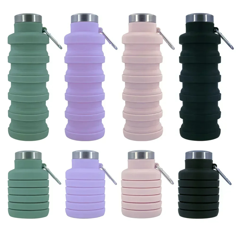 Collapsible Water Bottle - Botella de agua plegable, botellas plegables