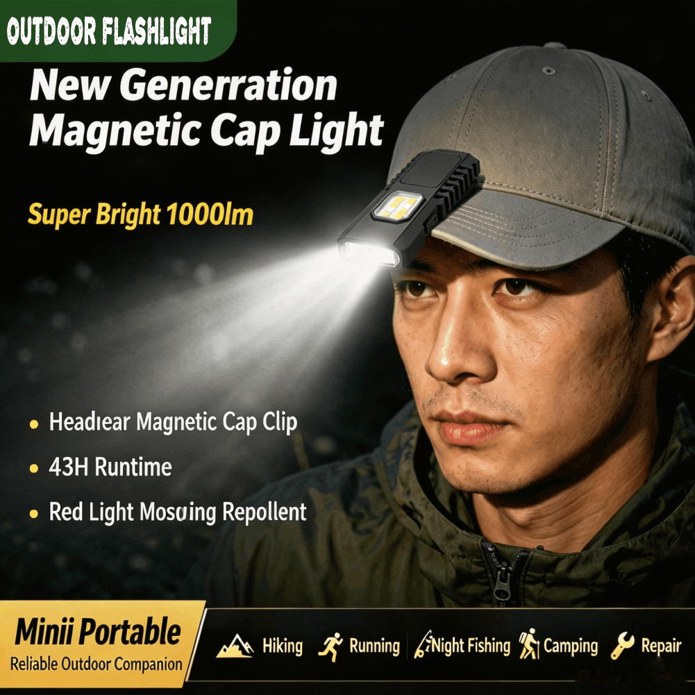 Outdoor Camping Lighting - Linterna de Llavero Multifuncional Recargable por
