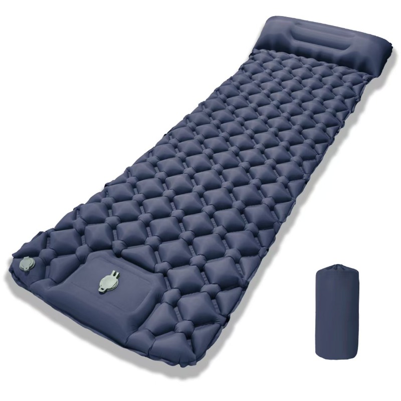 Camp Pillow Compressible - Colchoneta Inflable de TPU con Forma