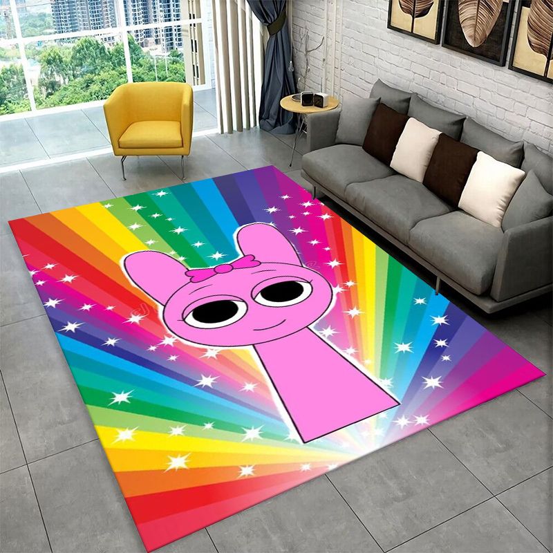 Outdoor Camping Games For Kids - Alfombra Antideslizante con Diseño de Música