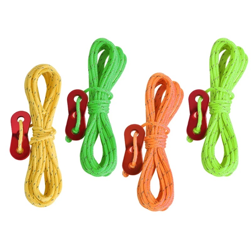 Cuerda reflectante para tienda - Outdoor Camping Guy reseña y precio