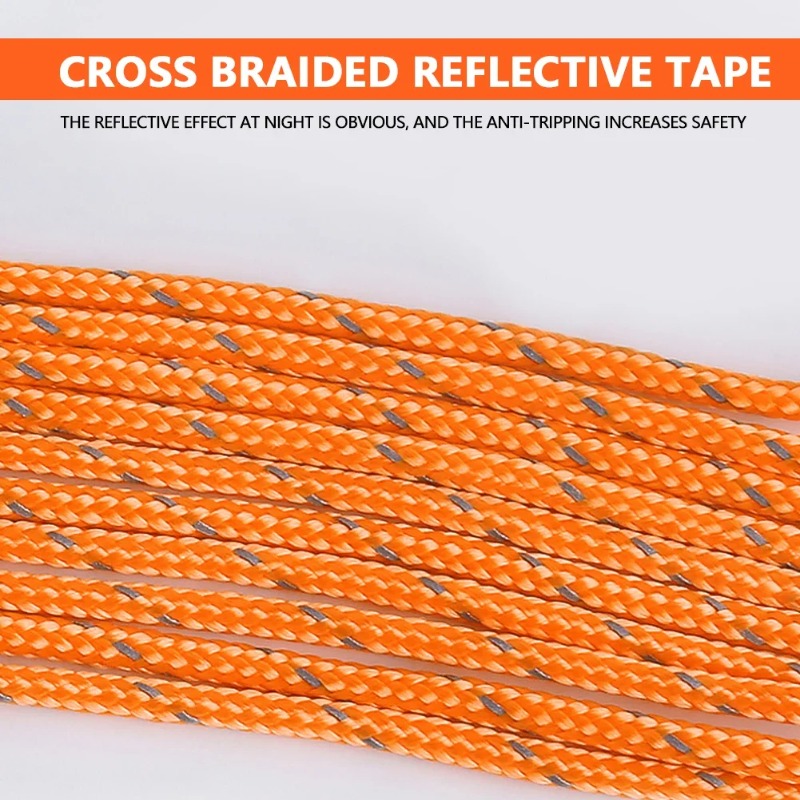 Cuerda reflectante para tienda - Outdoor Camping Guy reseña y precio