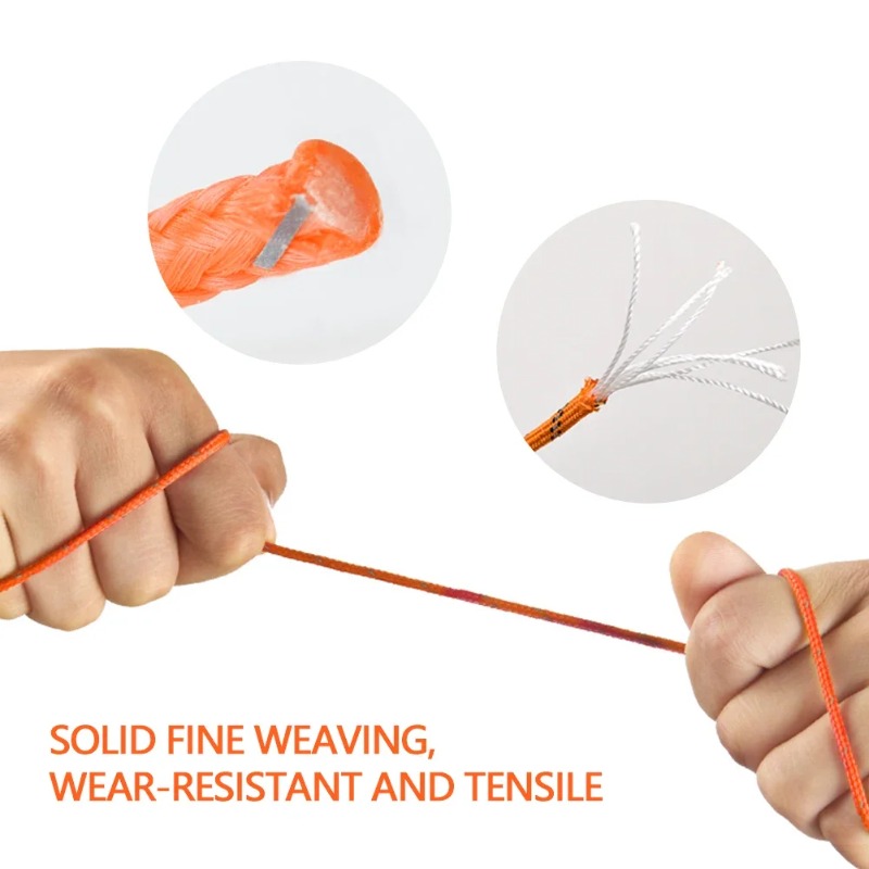 Cuerda reflectante para tienda - Outdoor Camping Guy reseña y precio