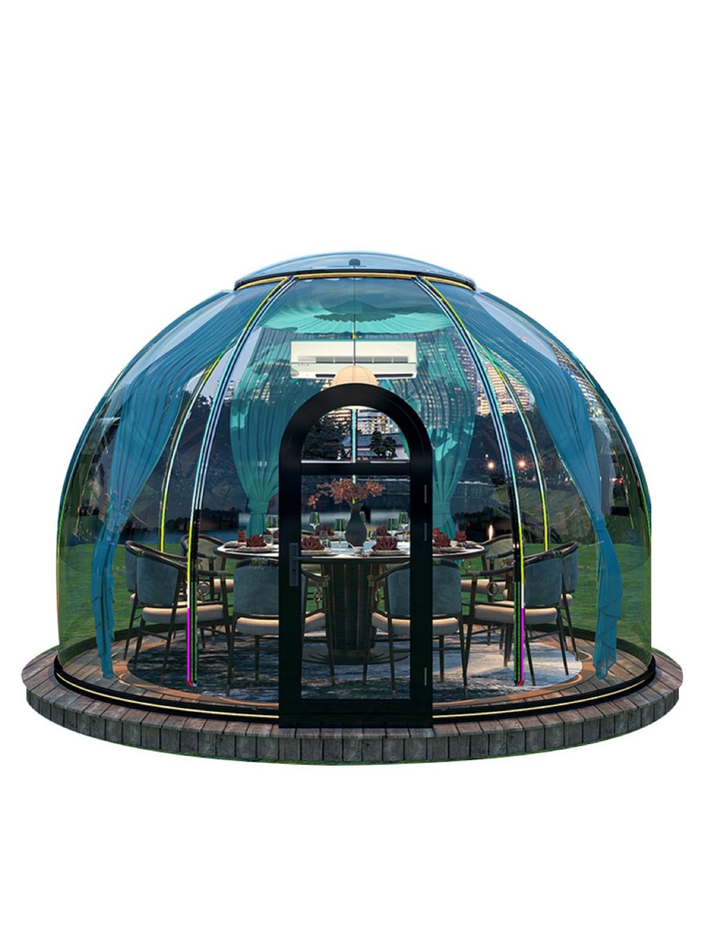 Casa Burbuja Transparente, Car - Outdoor Camping And Glamping reseña y precio