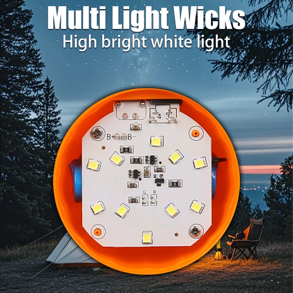 Lámpara portátil para acampar, - Outdoor Camping Lamp reseña y precio