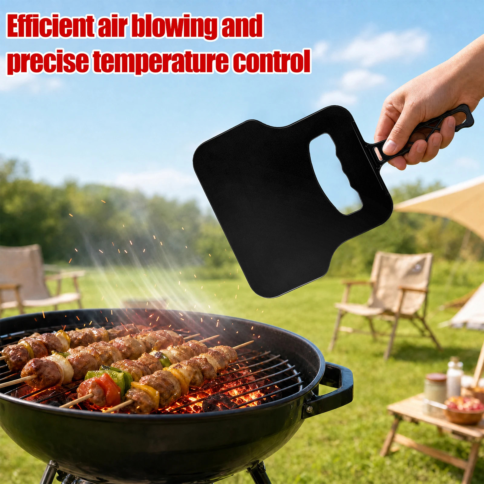 Ventilador Manual de Plástico, - Outdoor Camping Burner reseña y precio