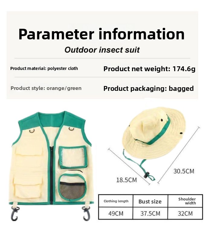 Conjunto de 2 piezas de disfra - Outdoor Camping Activities For Kids reseña y precio