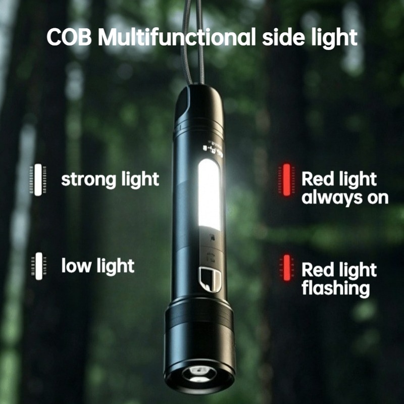 Linterna LED Multifuncional co - Outdoor Camping Lighting reseña y precio