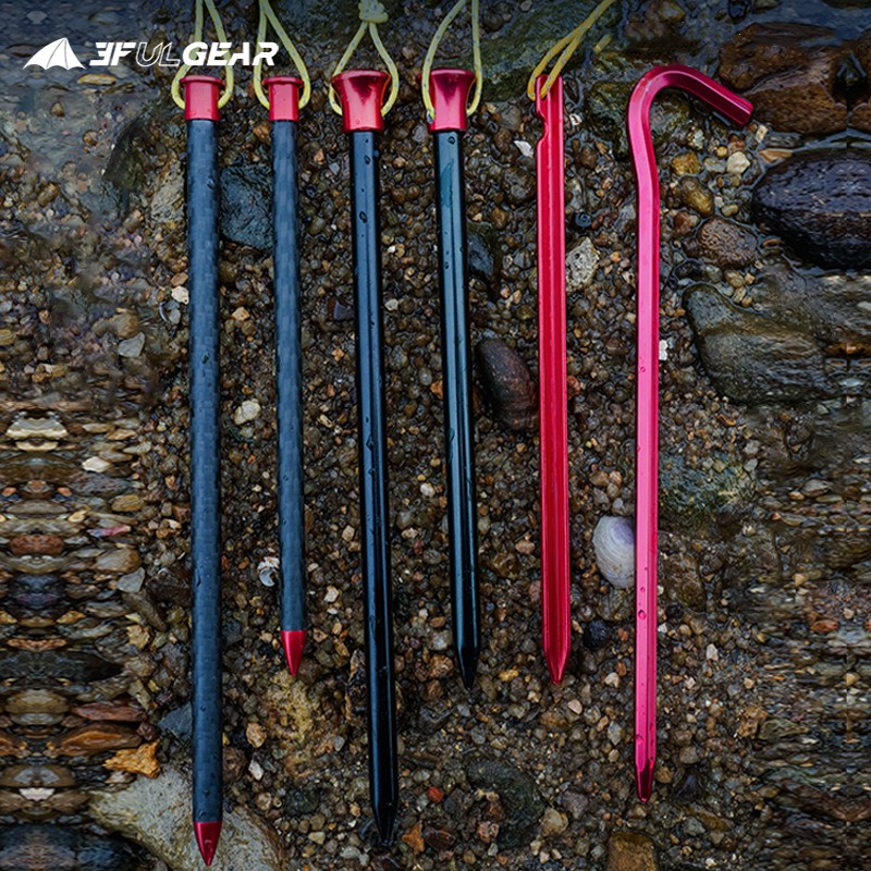 3F UL Gear 15,5 cm/20cm estaca - Outdoor Camping Guy reseña y precio