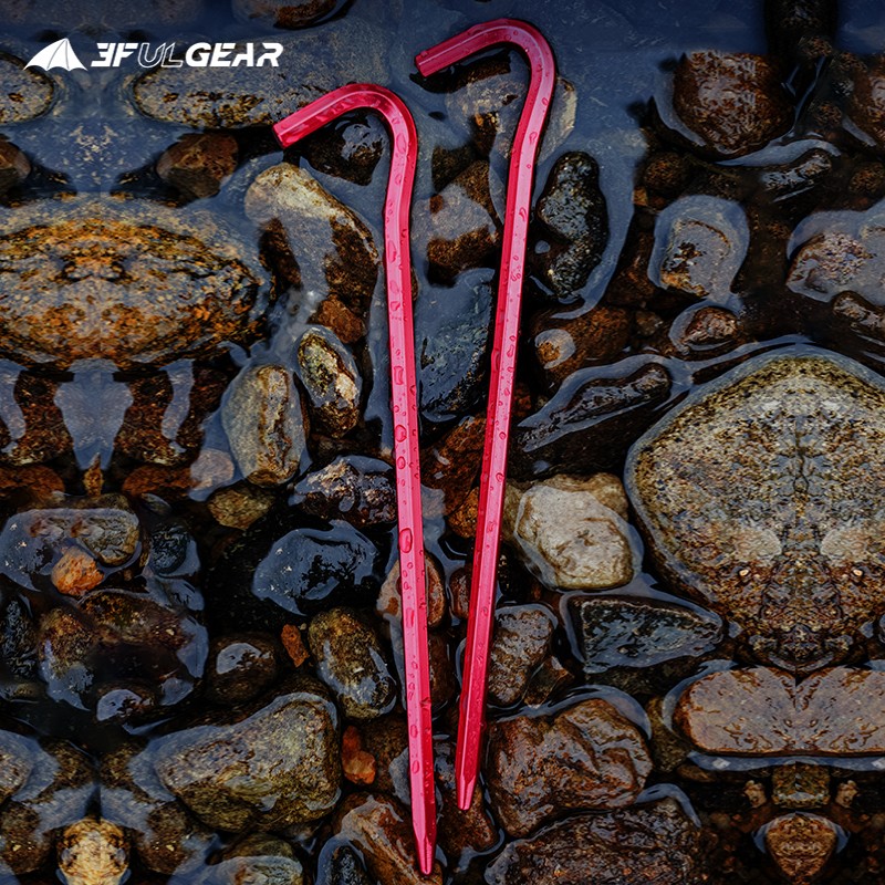 3F UL Gear 15,5 cm/20cm estaca - Outdoor Camping Guy reseña y precio