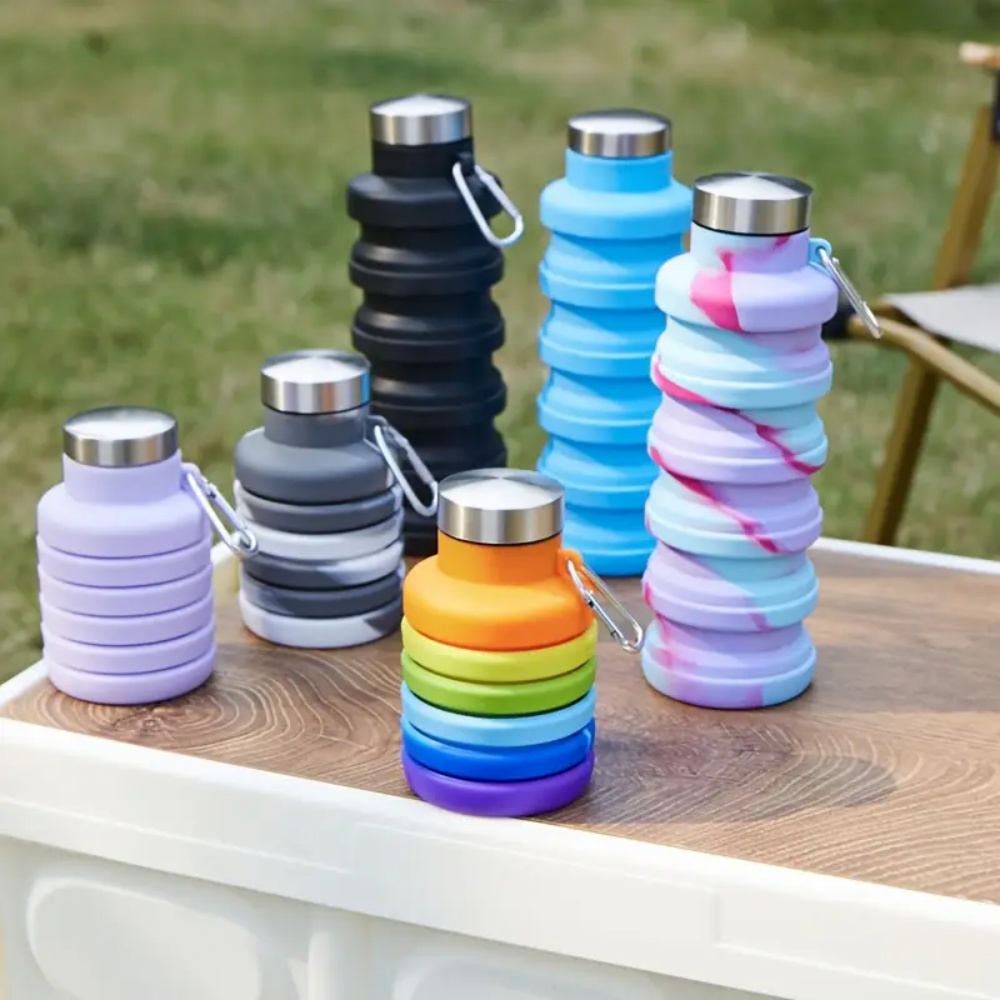 Botella de agua plegable de si - Collapsible Water Bottle reseña y precio