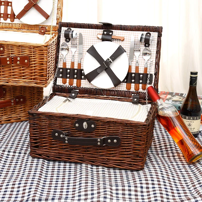 Cesta de Picnic Familiar, Cest - Outdoor Camping Food reseña y precio