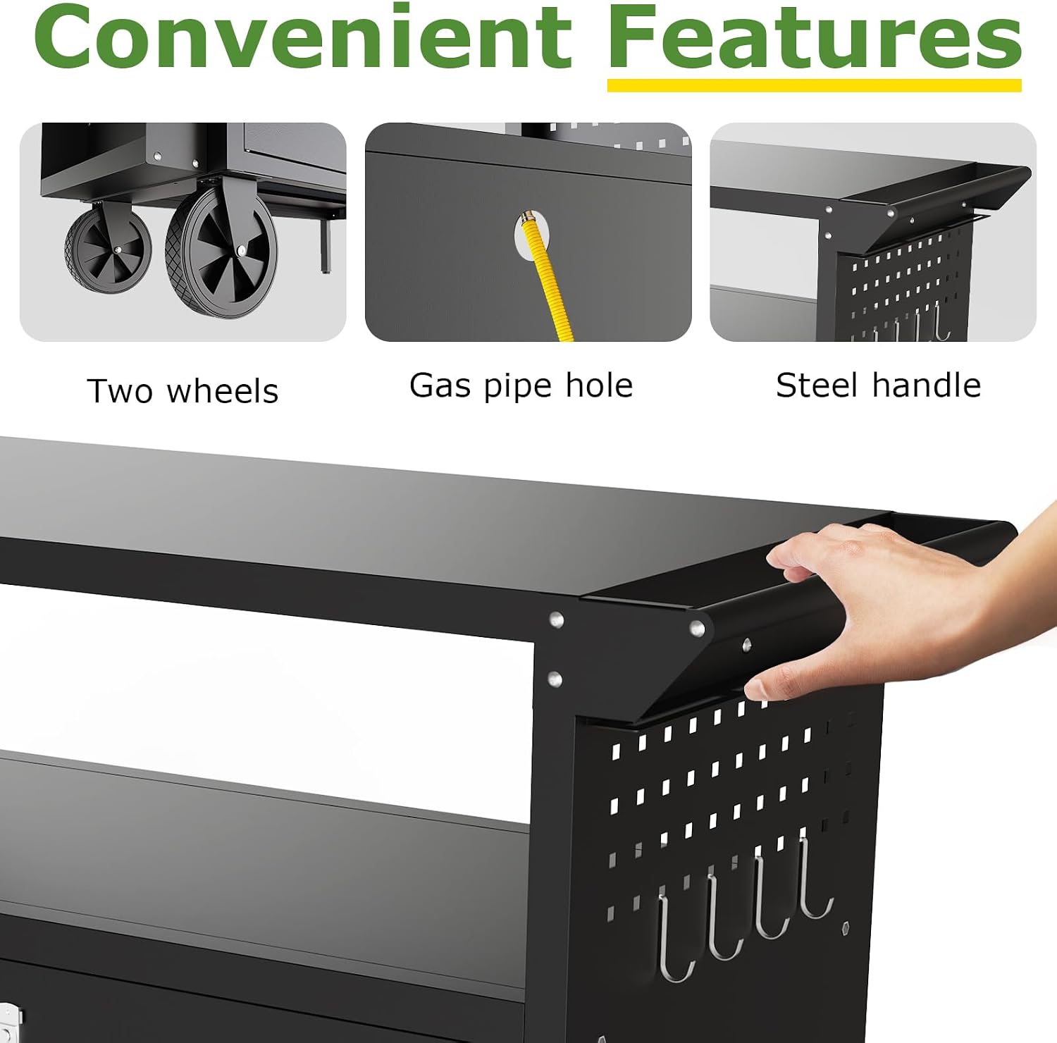Carrito de parrilla para exter - Outdoor Camping Food reseña y precio