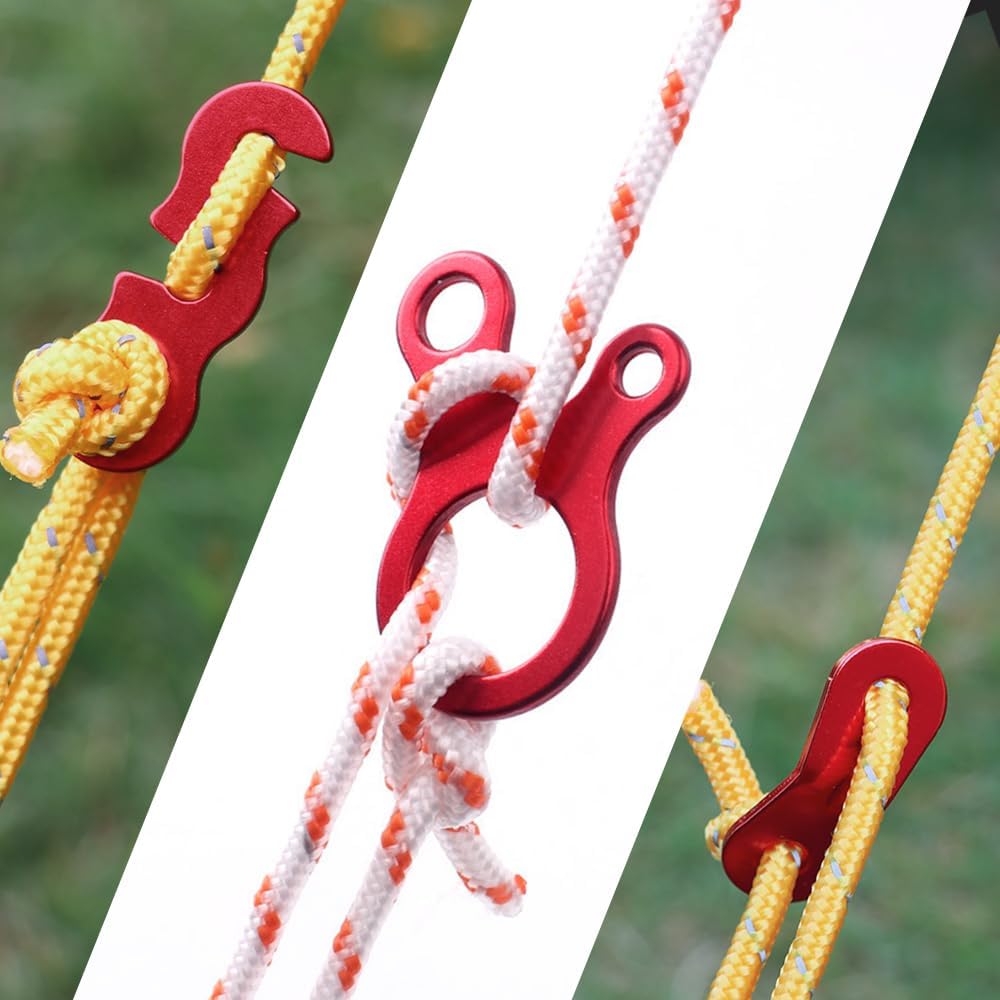 20 Piezas de Tensor de Lona de - Outdoor Camping Guy reseña y precio