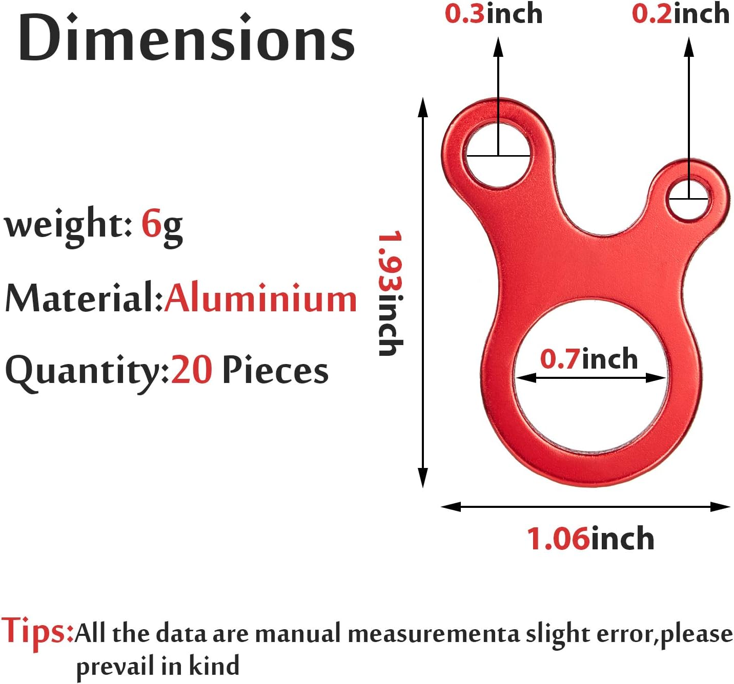 20 Piezas de Tensor de Lona de - Outdoor Camping Guy reseña y precio