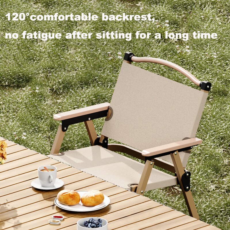 Silla plegable portátil de ale - Outdoor Camping Loveseat reseña y precio