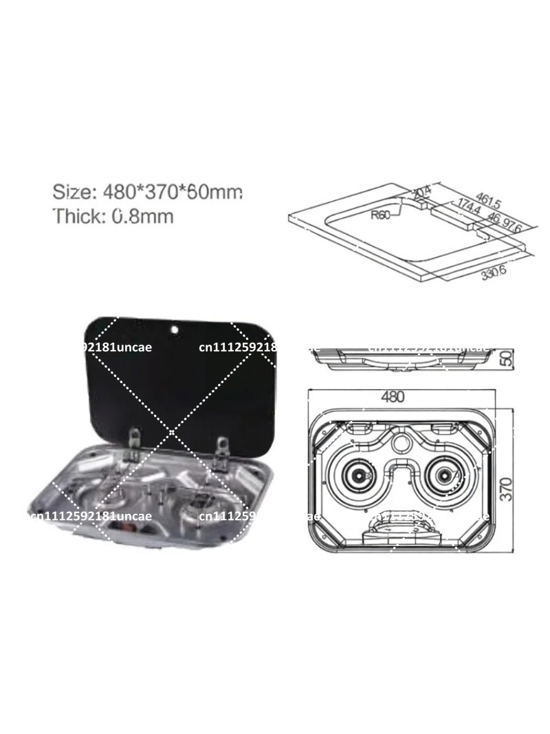 Cocina para caravanas y autoca - Outdoor Camping Burner reseña y precio