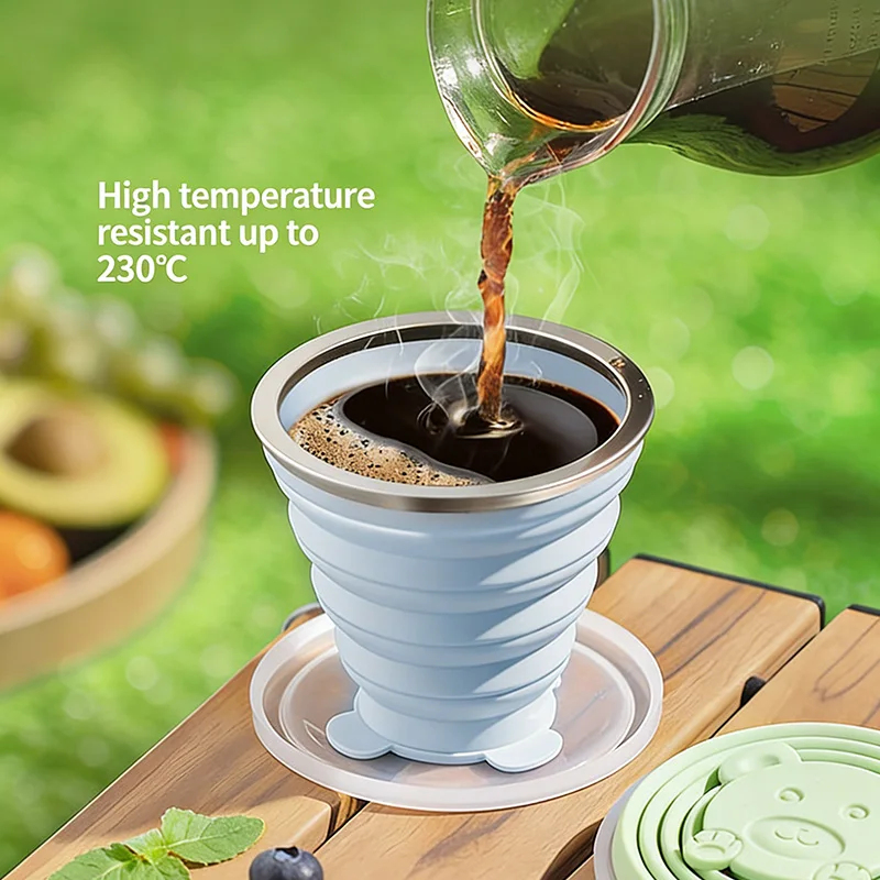 Vaso Plegable de Silicona Port - Collapsible Water Bottle reseña y precio