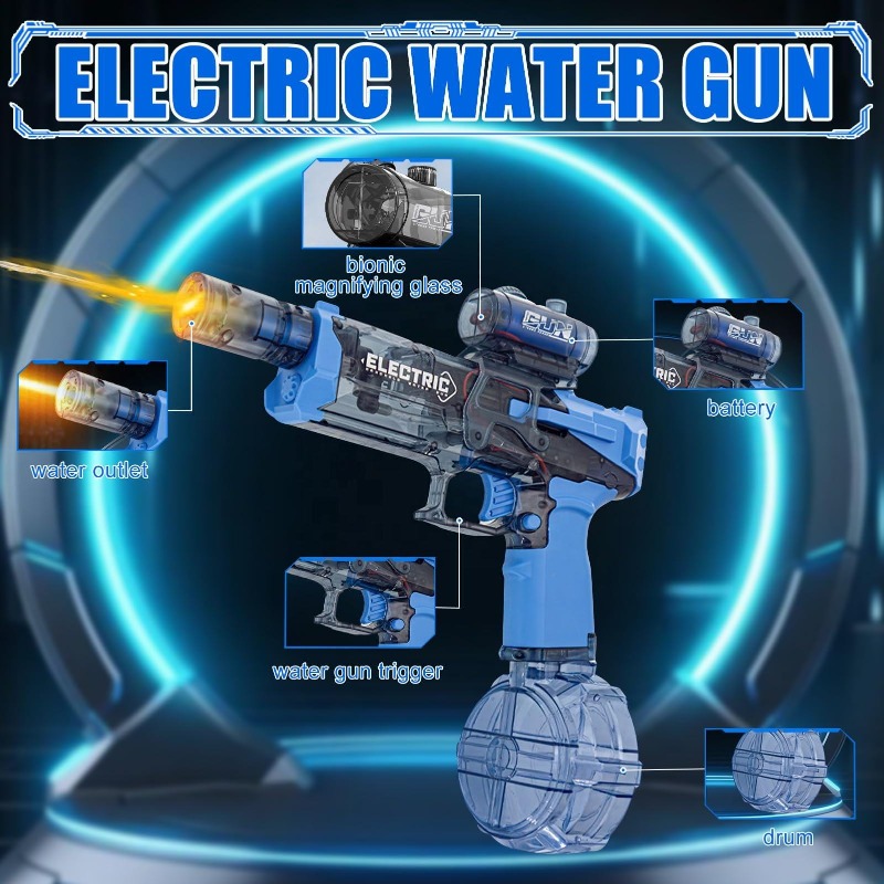 Pistolas de Agua Eléctricas de - Outdoor Camping Games For Kids reseña y precio