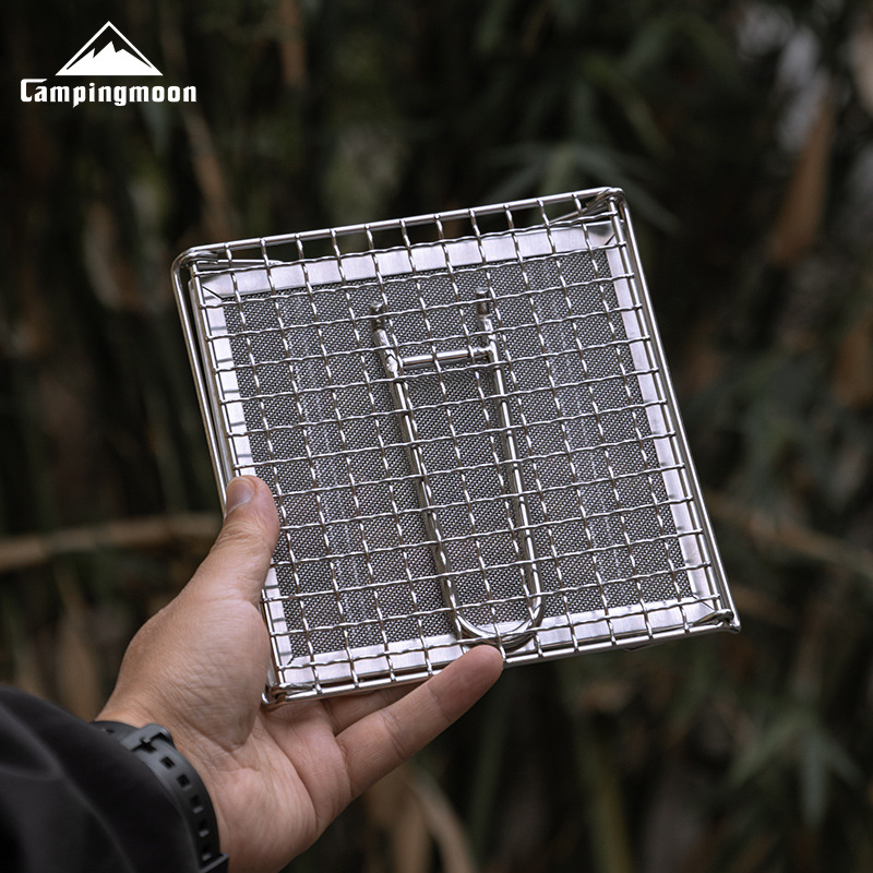 CAMPINGMOON Rejilla Plegable d - Outdoor Camping Burner reseña y precio