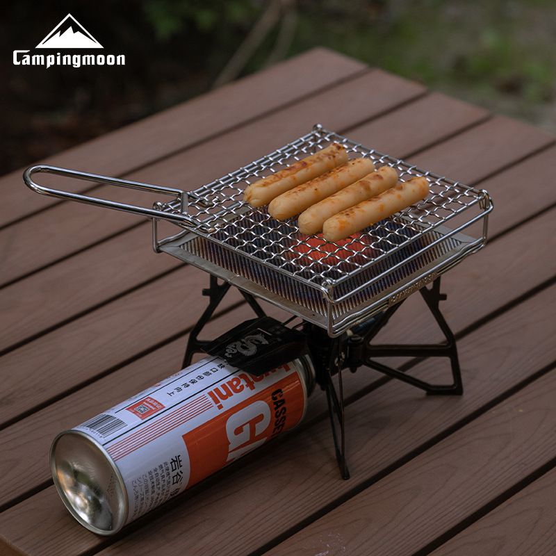 CAMPINGMOON Rejilla Plegable d - Outdoor Camping Burner reseña y precio