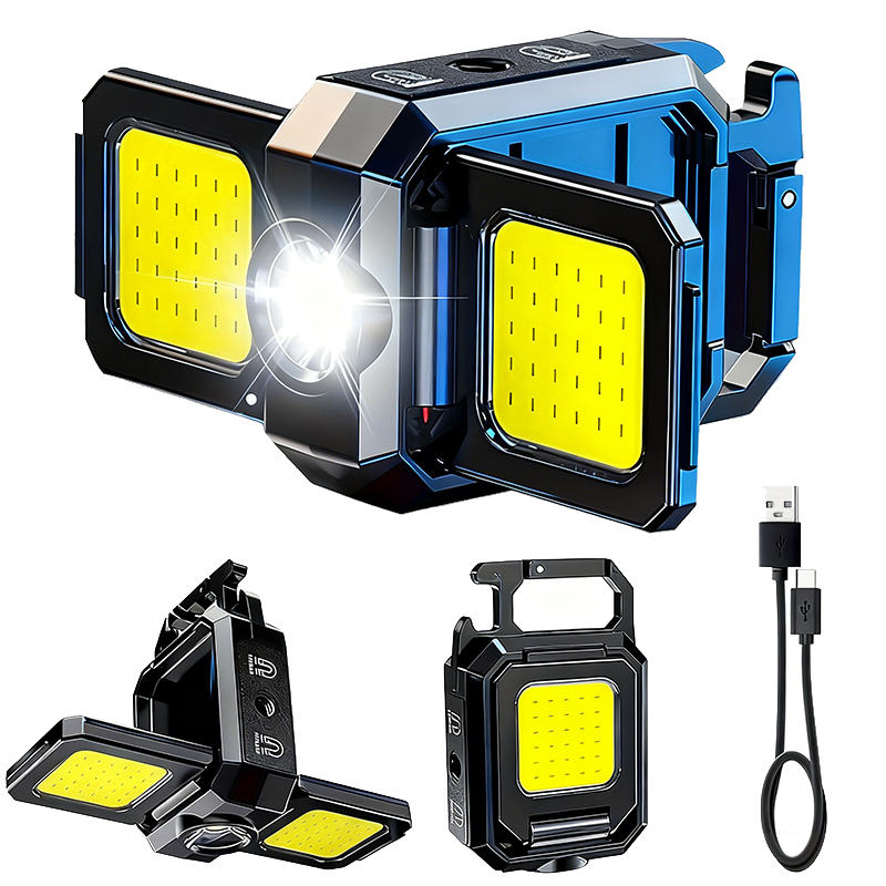 Mini linterna llavero luz COB  - Outdoor Camping Lamp reseña y precio