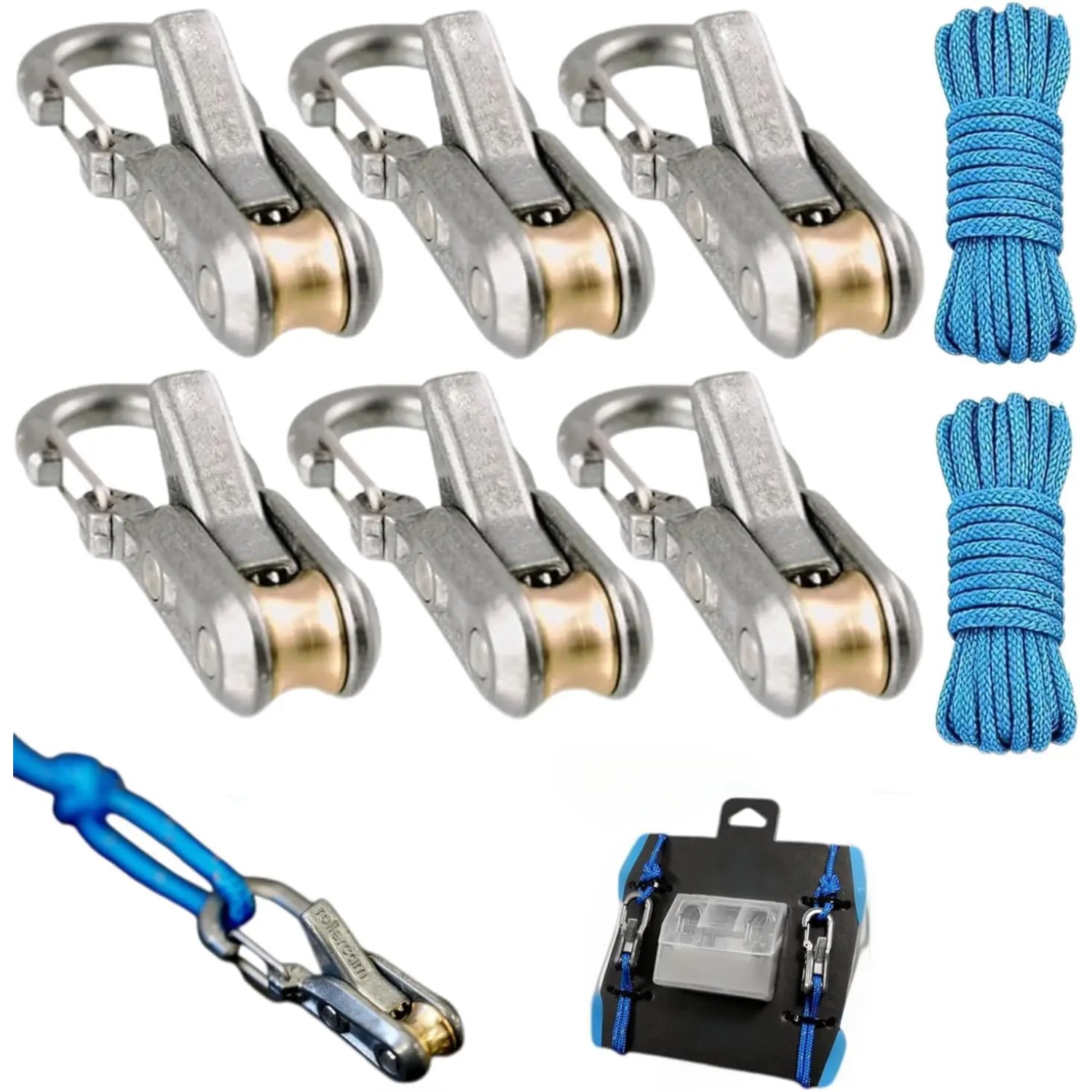 6 Piezas Tensor de Cuerda de P - Outdoor Camping Guy reseña y precio