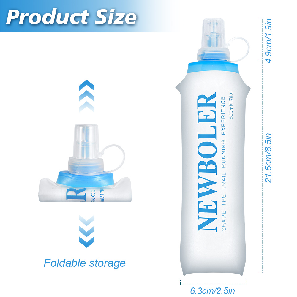 Botella de agua plegable de si - Collapsible Water Bottle reseña y precio