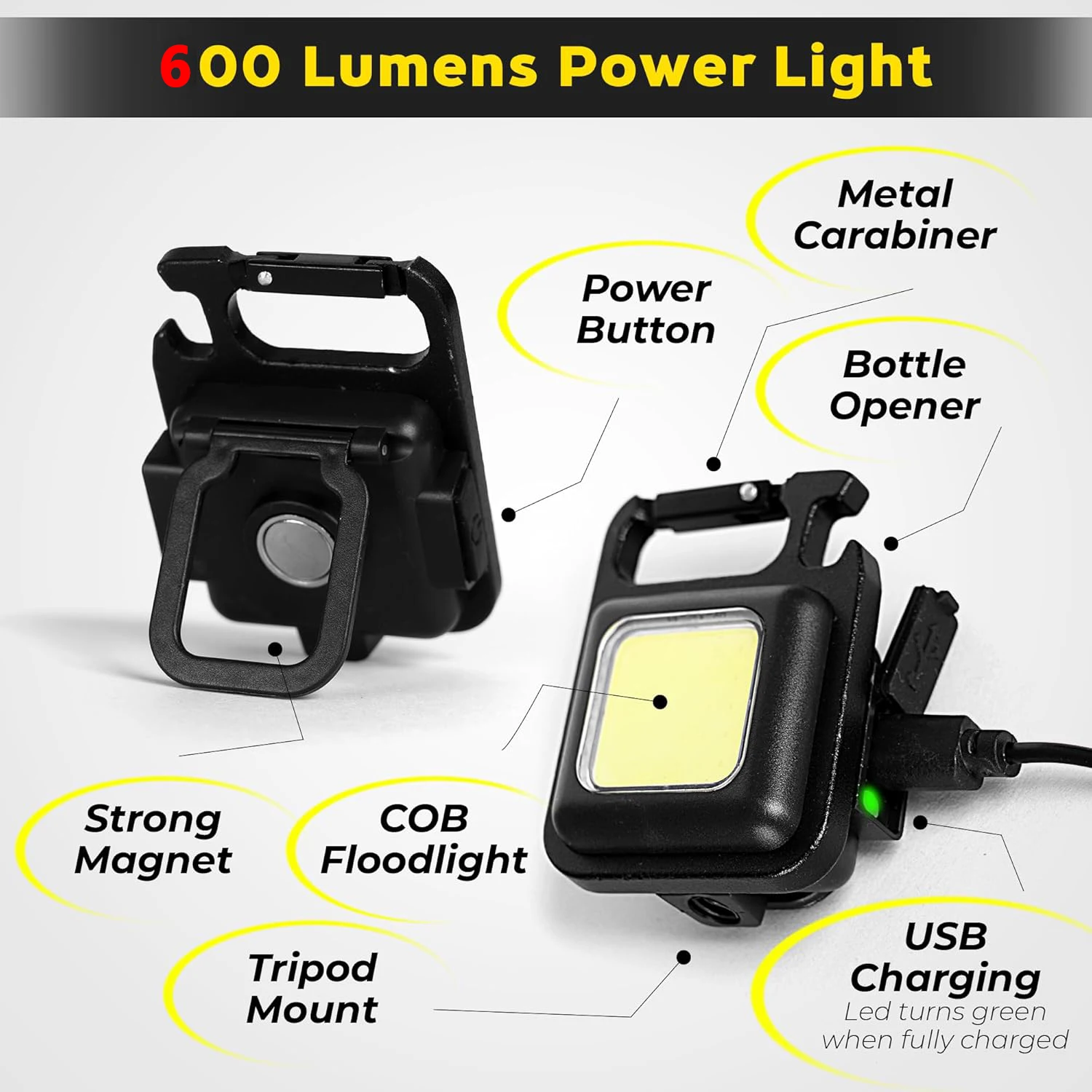 Linterna Portátil de Llavero,  - Outdoor Camping Lighting reseña y precio