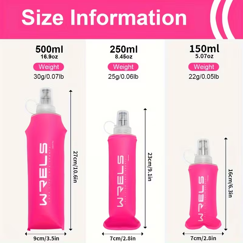 Botella de Agua Plegable WRELS - Collapsible Water Bottle reseña y precio