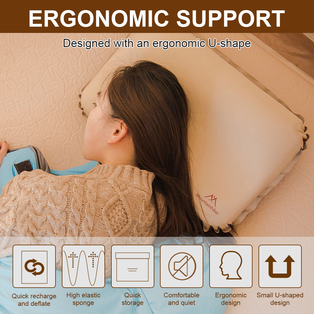 Almohada de Camping Inflable,  - Camp Pillow Compressible reseña y precio