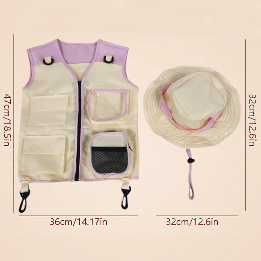 Chaleco de explorador para niñ - Outdoor Camping Activities For Kids reseña y precio